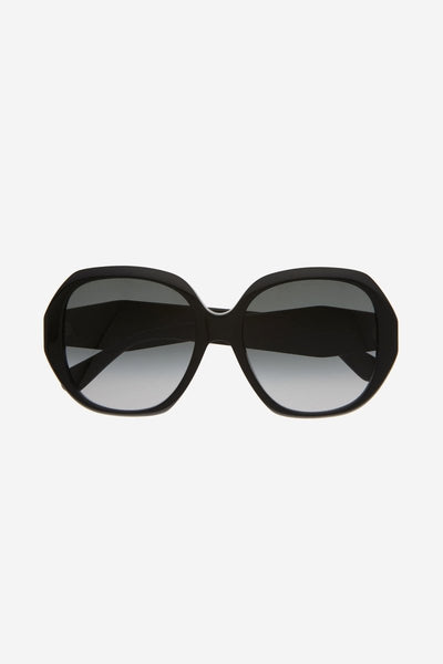 Gucci round black femenine sunglasses - Lux Studios