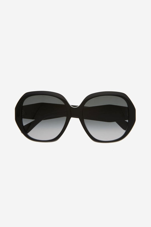 Gucci round black femenine sunglasses - Lux Studios