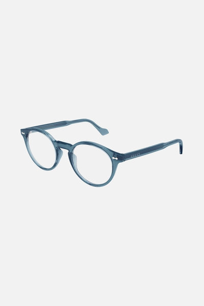 Gucci round vintage look blue frame - Lux Studios