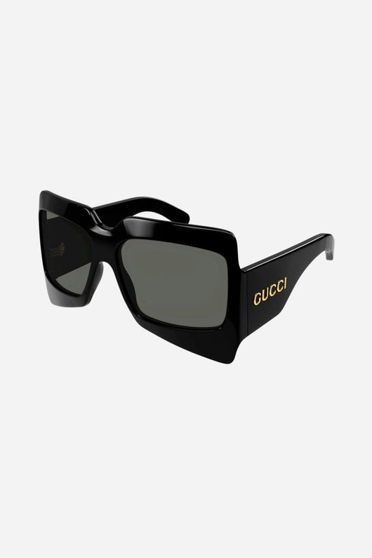 Gucci runway black sunglasses - Lux Studios