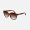 Gucci soft cat-eye femenine havana sunglasses