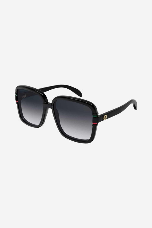 Gucci square shape black sunglasses - Lux Studios