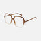 Gucci squared brown crystal frame