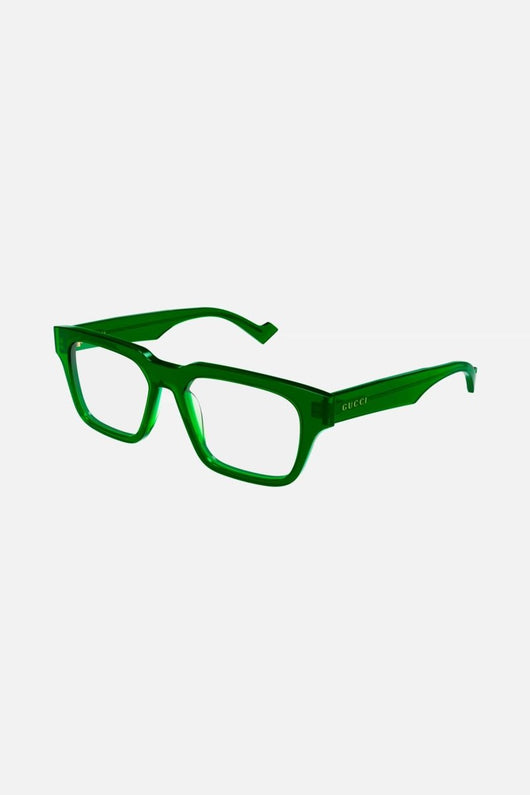 Gucci squared green unisex frame - Lux Studios