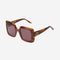 Gucci squared havana violet acetate sunglasses