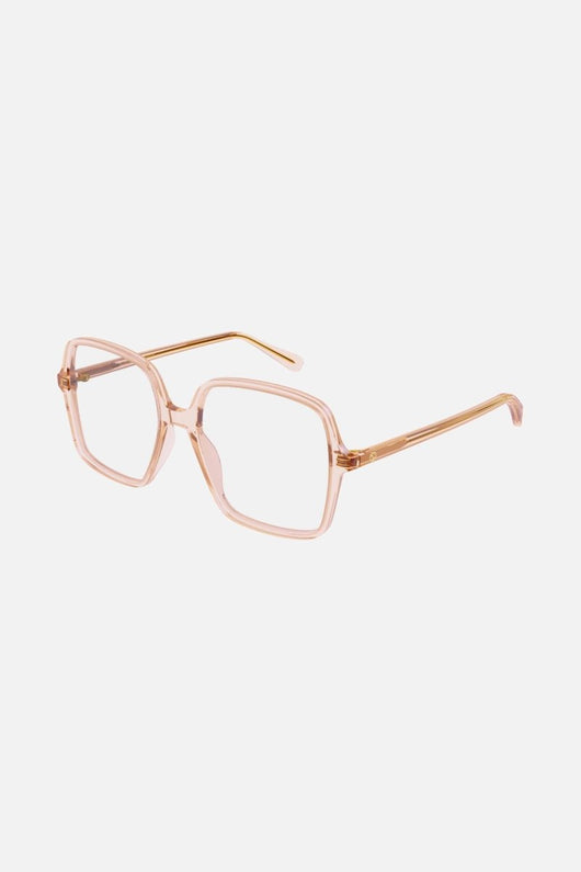Gucci squared nude crystal frame - Lux Studios
