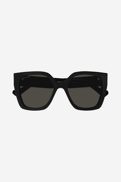 Gucci squared sunglasses with web temple - Lux Studios