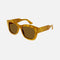 Gucci squared sustainable yellow sunglasses