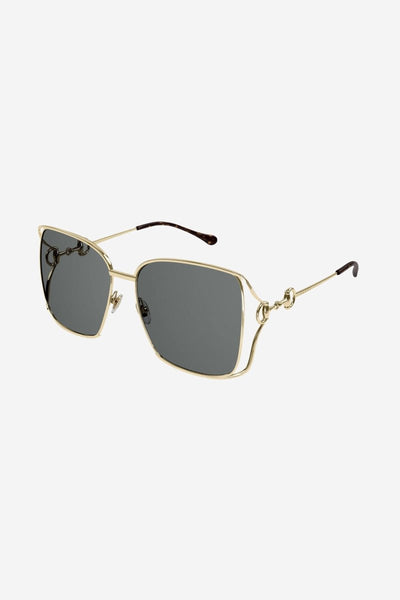 Gucci squared with fork detail sunglasses - Lux Studios