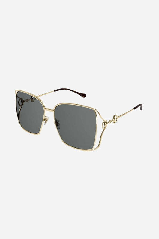 Gucci squared with fork detail sunglasses - Lux Studios