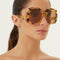Gucci vintage look havana sunglasses