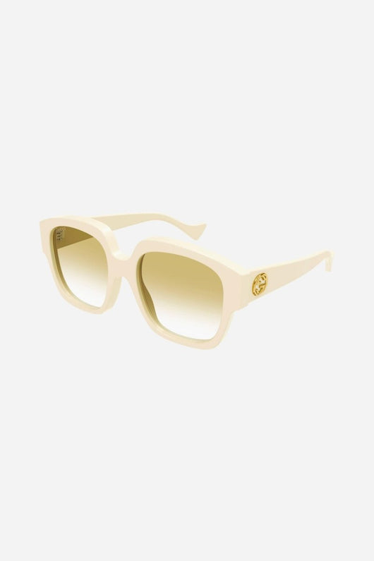 Gucci vintage look ivory sunglasses - Lux Studios