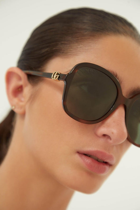 Gucci vintage look round sunglasses - Lux Studios