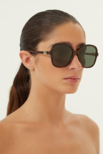 Gucci vintage look round sunglasses - Lux Studios