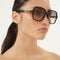 Gucci vintage look squared sunglasses