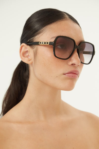 Gucci vintage look squared sunglasses - Lux Studios