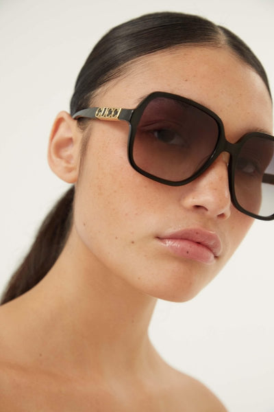 Gucci vintage look squared sunglasses - Lux Studios