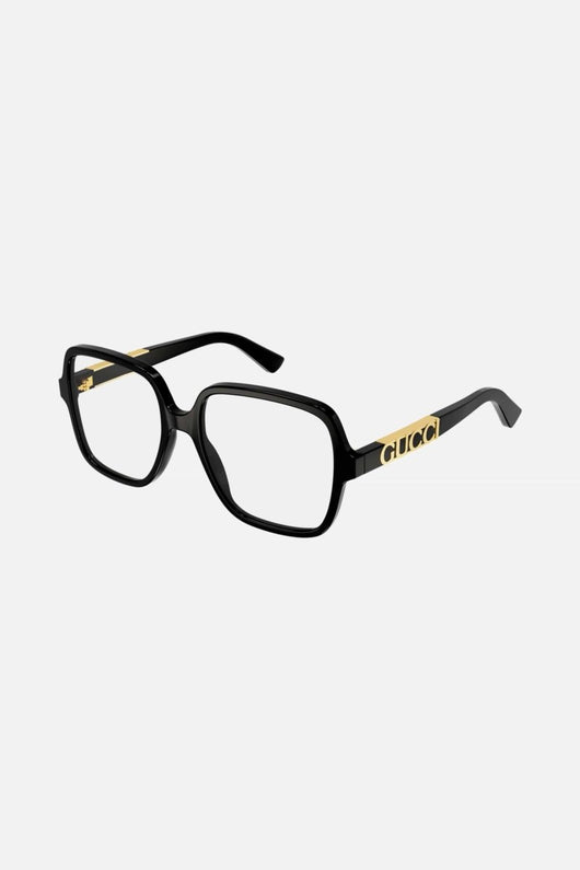 Gucci vintage squared black frame - Lux Studios