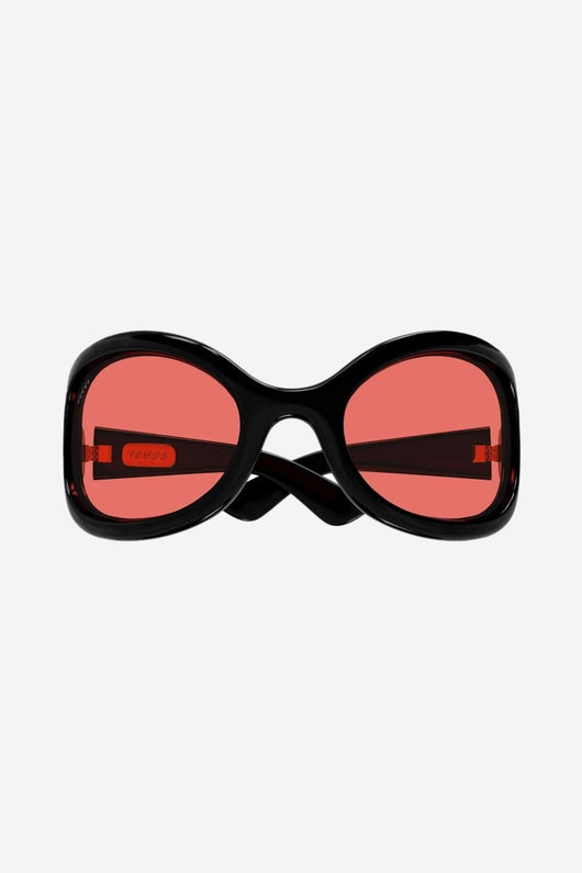 Gucci wrap around black sunglasses - Lux Studios
