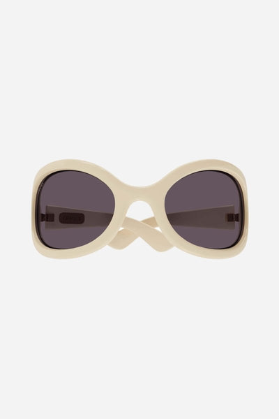 Gucci wrap around ivory sunglasses - Lux Studios