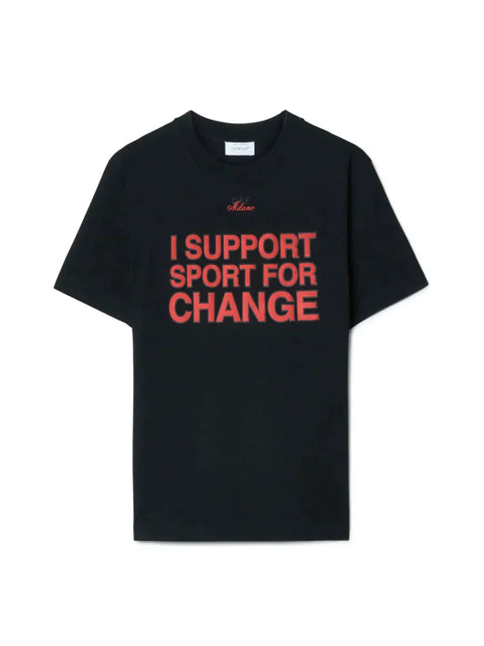 I Support Sport For Change” T-Shirt - Lux Studios