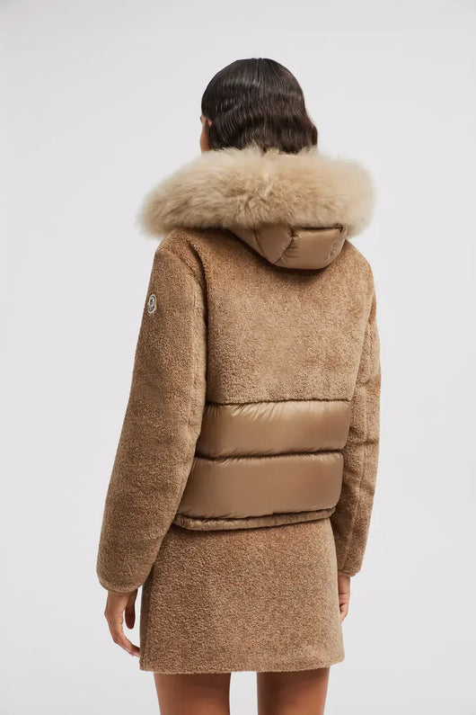 Marne Teddy Short Down Jacket