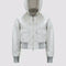 Briseo Satin Bomber Jacket