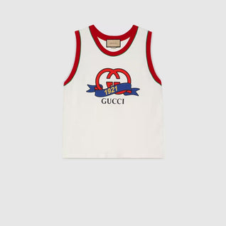 Interlocking G 1921 print cotton top