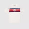 Interlocking G stripe print T-shirt