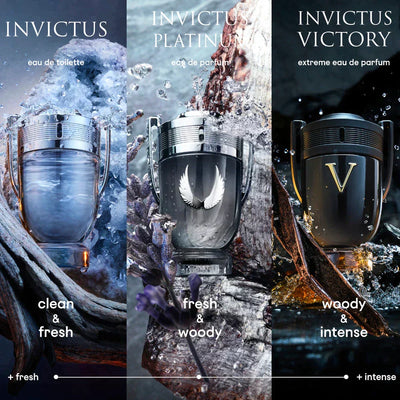 Invictus Platinum 6.8 oz EDP for men
