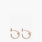 JUSTE EARRINGS ROSE GOLD