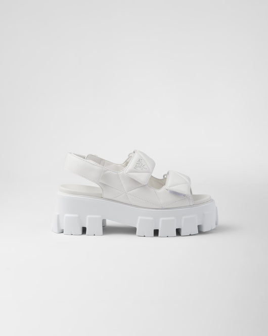 Monolith nappa leather sandals