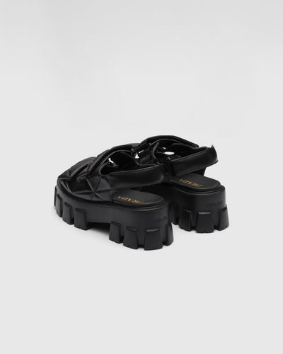 Monolith nappa leather sandals