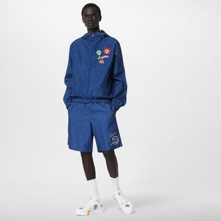 LV x YK Monogram Faces Swimshorts