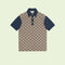 Maxi GG silk cotton polo