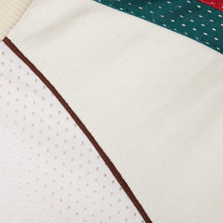 Mesh fabric T-shirt