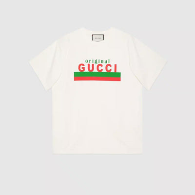 'Original Gucci' print oversize T-shirt - Lux Studios