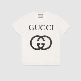 Oversize T-shirt with Interlocking