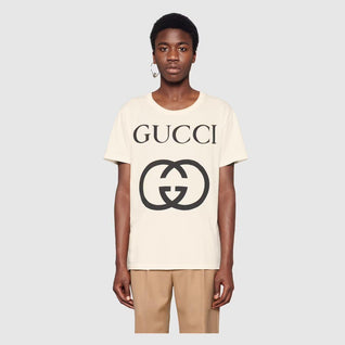 Oversize T-shirt with Interlocking