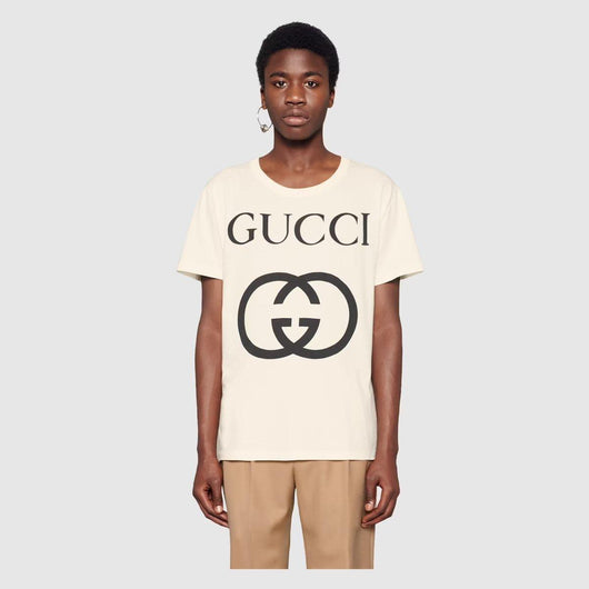 Oversize T-shirt with Interlocking - Lux Studios