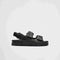 Padded nappa leather sandals