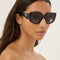 Prada black butterfly shape sunglasses