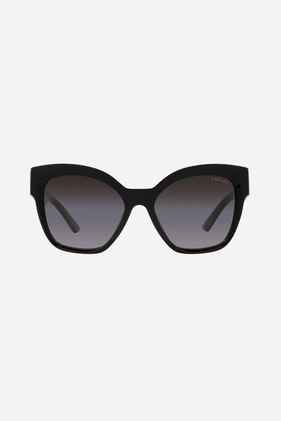 Prada black cat eye with brand logo sunglasses - Lux Studios