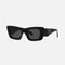 Prada cat-eye black sunglasses Catwalk