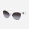Prada cat-eye silver sunglasses Catwalk