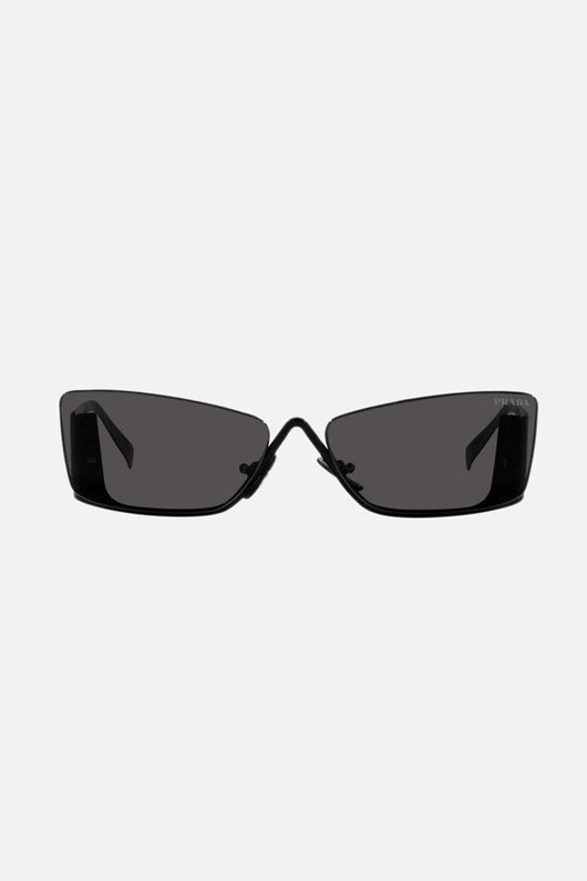Prada flat top black sunglasses women Catwalk - Lux Studios