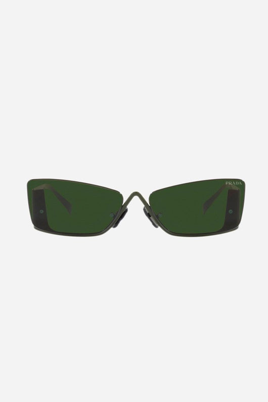 Prada flat top green sunglasses women Catwalk - Lux Studios