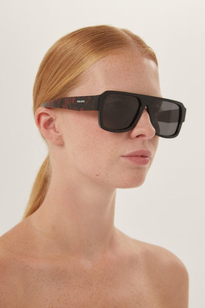Prada flat top pilot sunglasses - Lux Studios