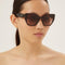 Prada havana butterfly shape sunglasses Catwalk