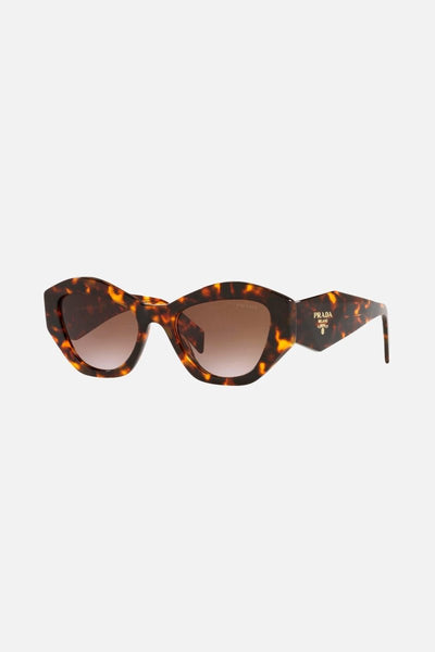 Prada oval sunglasses featuring iconic logo - Lux Studios